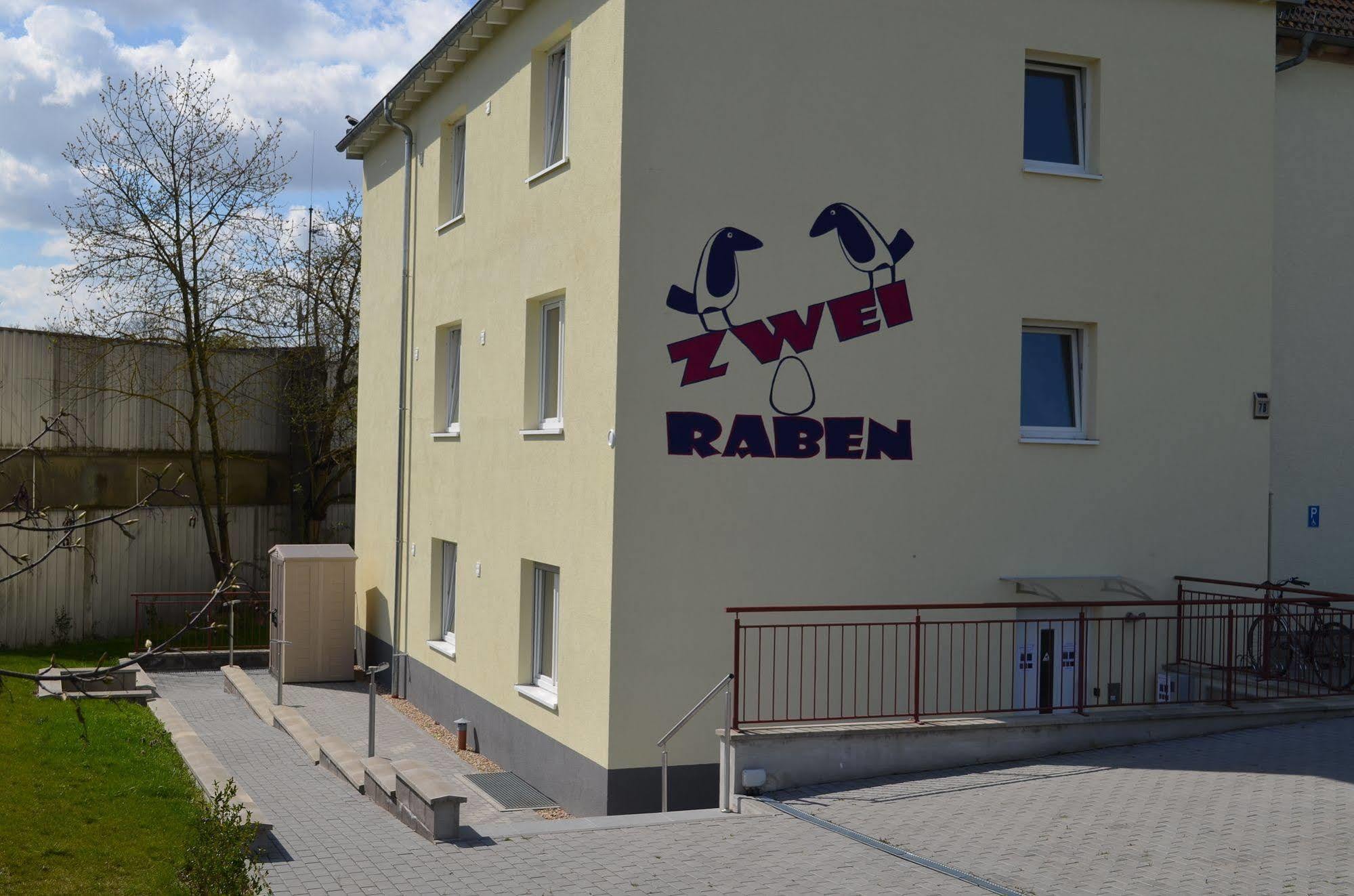 Zwei Raben Pension Mainz Buitenkant foto
